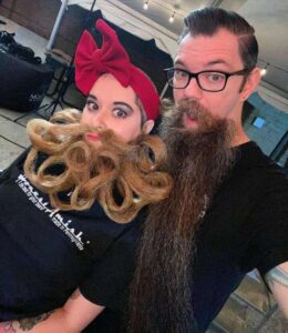 PHOTOS: Wife beats husband in beards competition