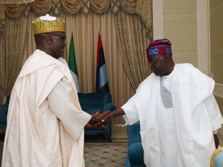 NNPC Ltd GCEO, Kyari pays Sallah homage to Tinubu in Lagos