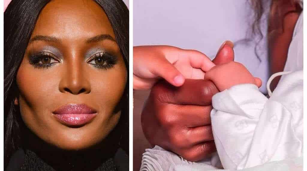 Naomi Campbell gives birth to second child at 53