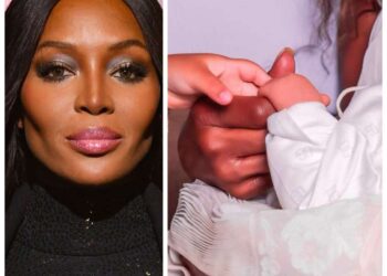 Naomi Campbell gives birth to second child at 53