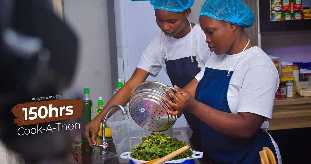 Ondo lady begins 150-hour cook-a-thon to break Hilda Baci's Guinness Record