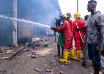 Fire razes N3bn leather products, machines in Aba