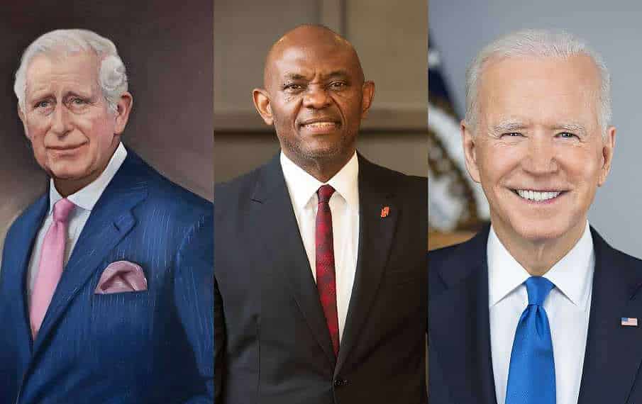 Tony Elumelu meets King Charles, Biden, as world leaders convene for Climate Finance Forum