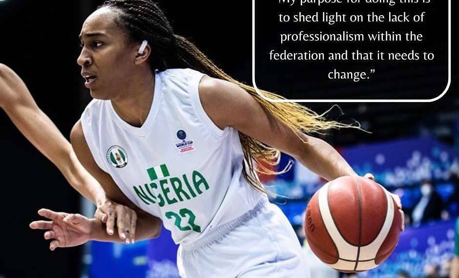 Oderah Chidom quits D'Tigress, says NBBF lacks professionalism