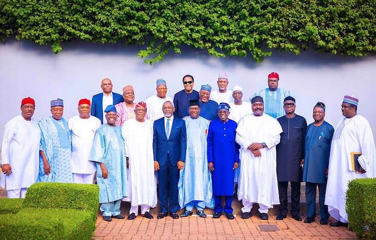 Tinubu hosts class of 1999 governors, says subsidy palliatives to be rolled out soon