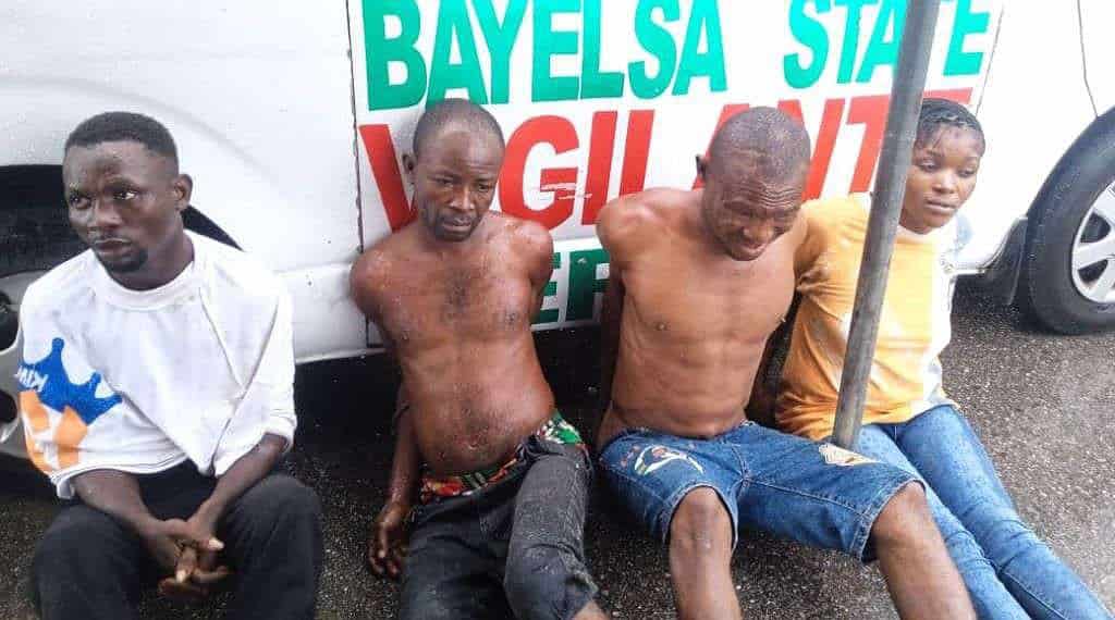 Bayelsa vigilante group arrests POS robbery gang