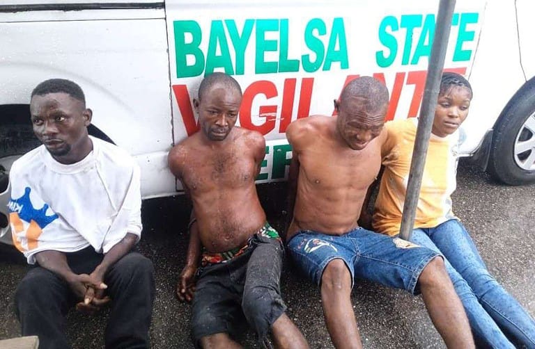 Bayelsa vigilante group arrests POS robbery gang