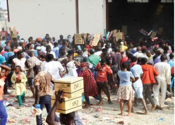 Five dead, 45 arrested as hoodlums loot warehouses for food items in Adamawa