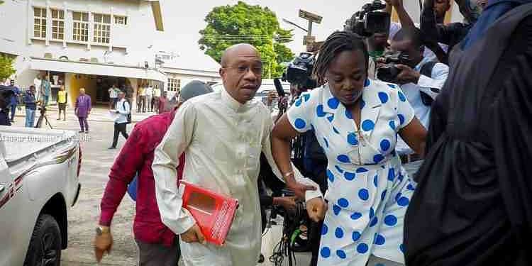 Godwin Emefiele s Wife Margaret Family Members Allegedly Indicted in Money Laundering Godwin Emefiele the Former Disgraced Governor of the Central Bank of Nigeria cbn Was Said to Be Entangled in Alleged Godwin Emefiele the Former Disgraced Governor of the Central Bank of Nigeria cbn Was Said to Be Entangled in Alleged