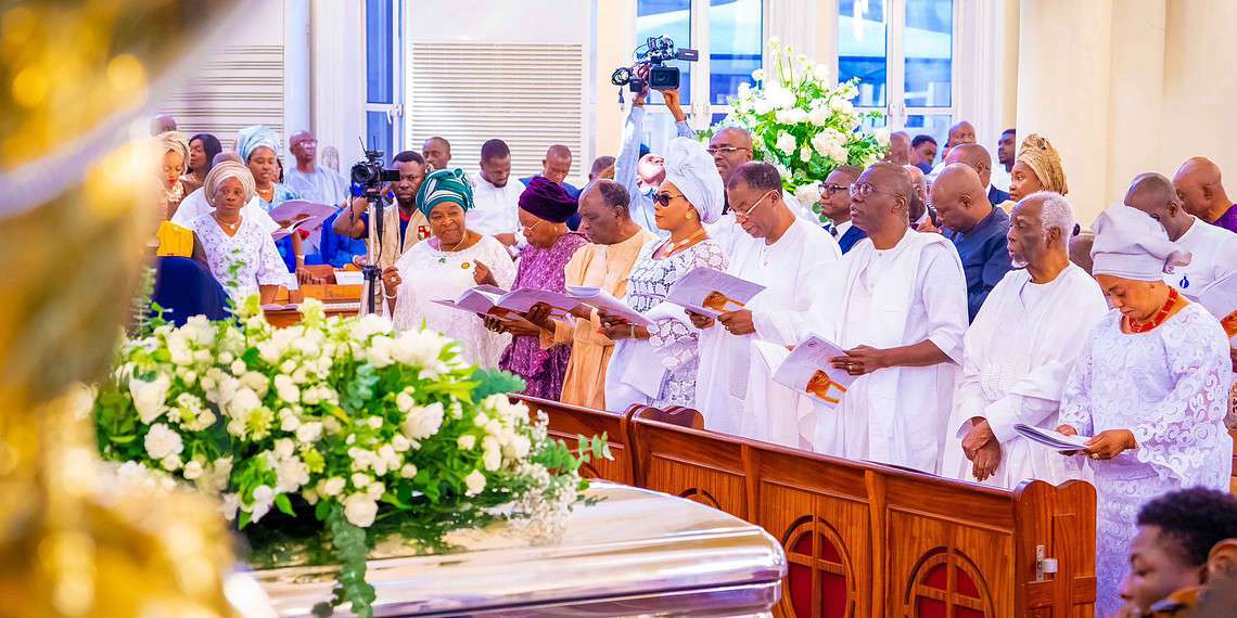 Tinubu, Abiodun, others pay tribute as FCMB founder, Subomi Balogun is buried