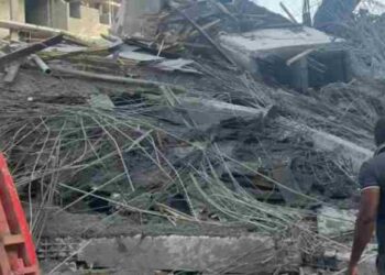 Five die, five hospitalised in Lagos building collapse