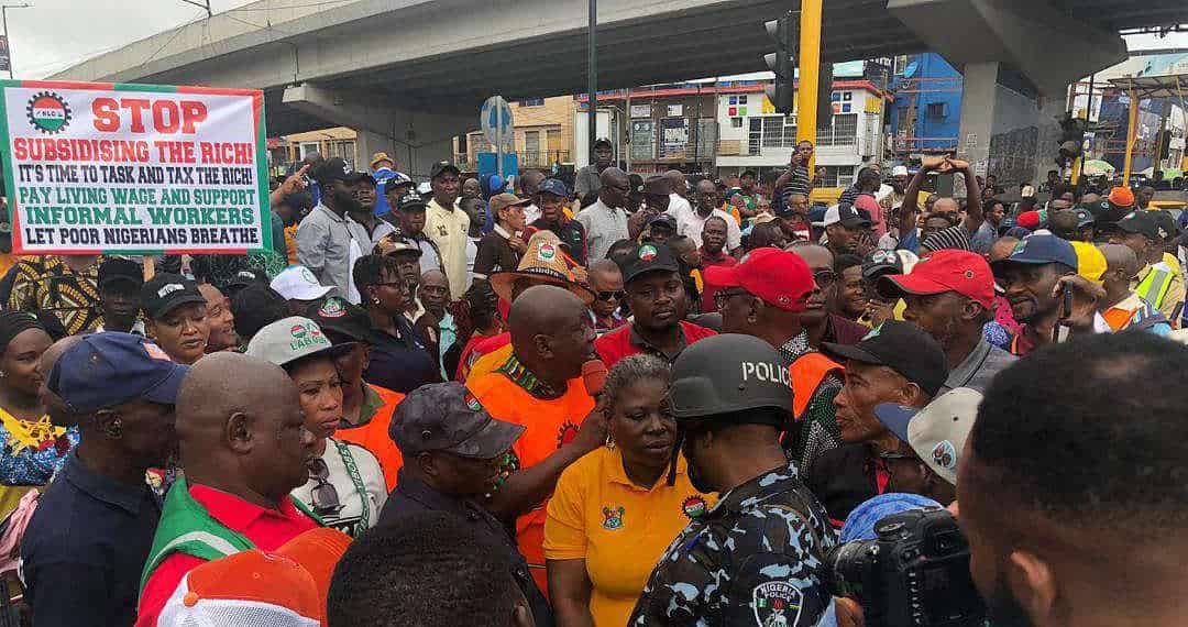 PHOTOS: Labour begins nationwide protest