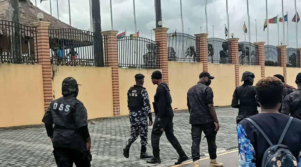 NLC protest: DSS operatives block access to Lagos Assembly