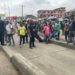 Mob beats policeman to stupor for pushing man into BRT lane in Lagos