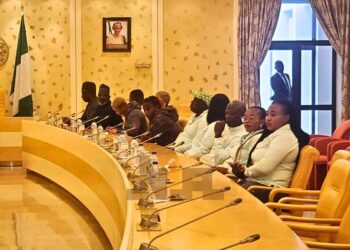 First Lady, Remi Tinubu hosts Super Falcons at Aso Rock