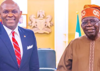 Elumelu visits Tinubu, lauds President's policy initiatives