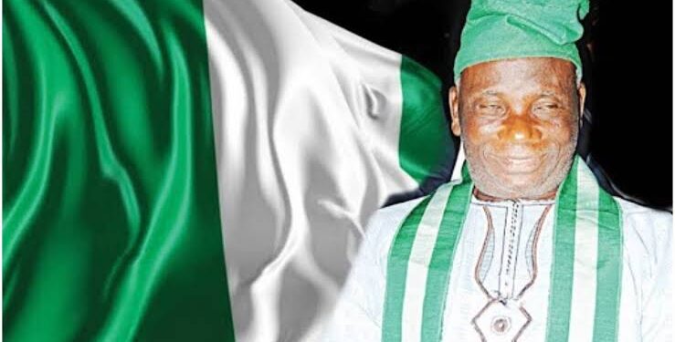  Pa. Michael Taiwo Akinkunmi (ofr), the Designer of the Nigerian Flag, is Dead.  Pa. Michael Taiwo Akinkunmi (ofr), the Designer of the Nigerian Flag, is Dead.