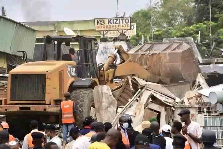 FCT minister demolishes popular 'Kilishi' market in Abuja [PHOTOS]