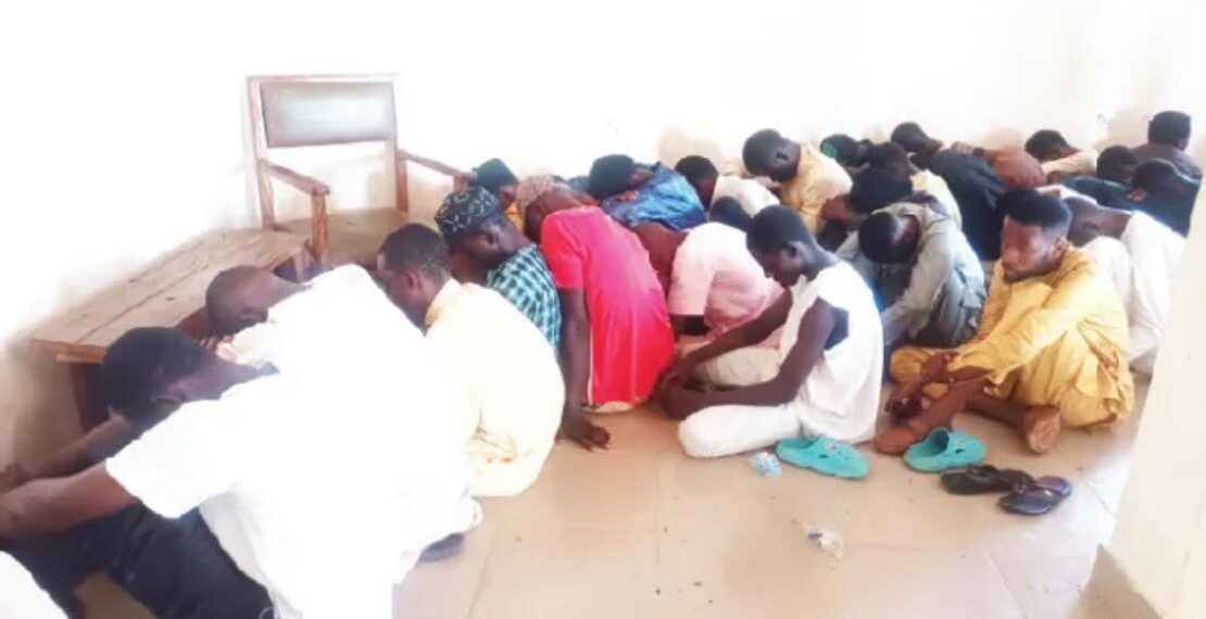 NSCDC thwarts same-sex wedding in Gombe, nabs 76 suspects