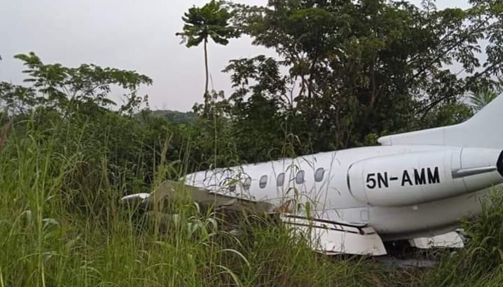 Power minister, others escape death as aircraft crash-lands in Ibadan