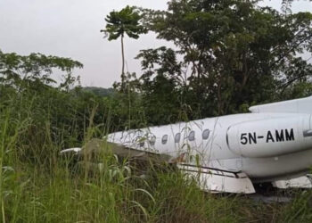 Power minister, others escape death as aircraft crash-lands in Ibadan