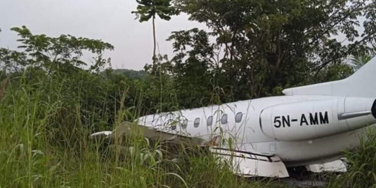 Power Minister Others Escape Death As Aircraft Crash lands in Ibadan