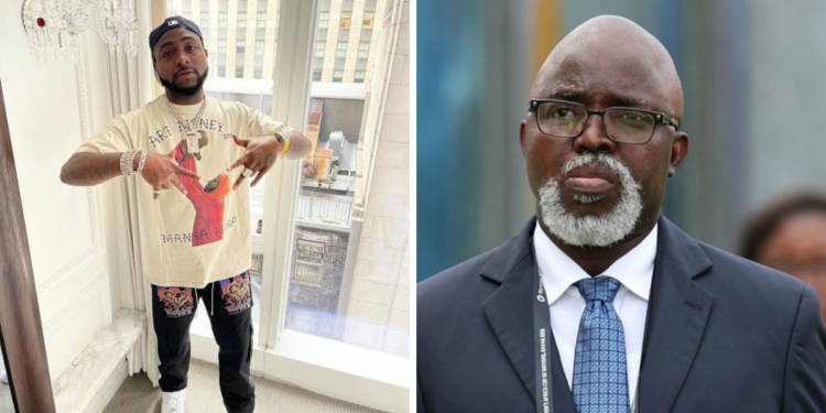 Pinnick Drags Davido to Court Demands N23bn over Breach of Contract