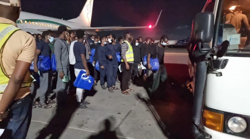 161 stranded Nigerians return from Lybia