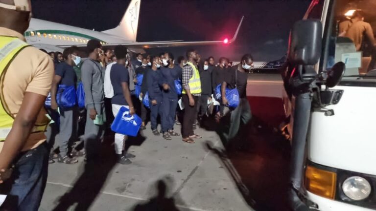 161 stranded Nigerians return from Lybia