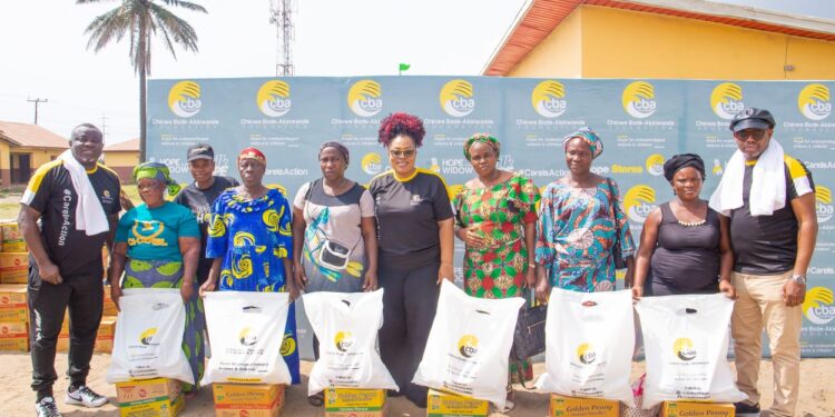 Cba Foundation Offers Lifeline to Nigerian Widows Through Multifold Initiatives