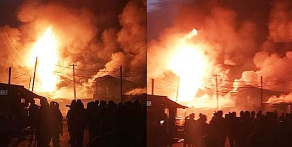 Goods worth millions destroyed as tanker explodes in Lagos