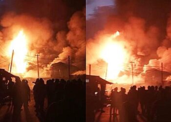 Goods worth millions destroyed as tanker explodes in Lagos