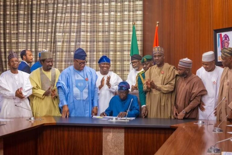 JUST IN: Tinubu signs N28.7trn 2024 budget into law