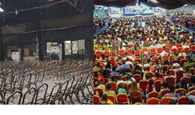 Fire razes Household of David church in Lagos