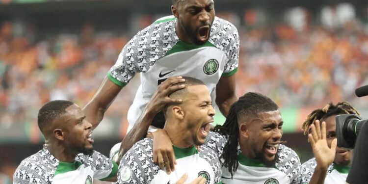 Breaking Nigeria Defeat Angola Qualify for Afcon Semi final Nigerias Super Eagles Are Through to the Semi final at the 2023 Afcon Tournament After a 1 0 Victory over Angola on Friday Nigerias Super Eagles Are Through to the Semi final at the 2023 Afcon Tournament After a 1 0 Victory over Angola on Friday