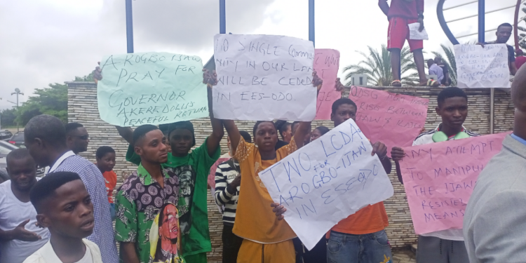 Protest erupts in Minna over economic hardship