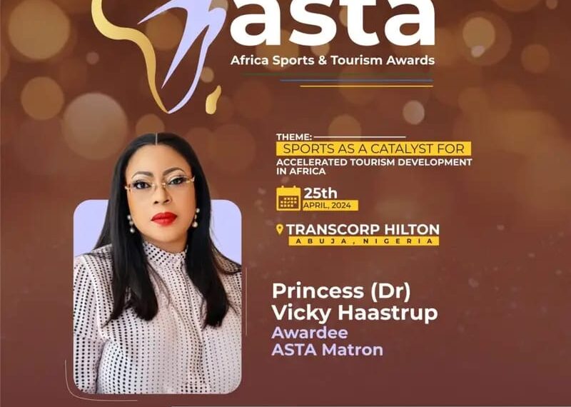 Africa Sports & Tourism Awards holds April 25 in Abuja