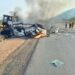 Again, Dangote truck on 'one way' crushes 19 bus passengers to death in Kogi