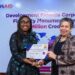 The Managing Director of First City Monument Bank (FCMB), Mrs. Yemisi Edun and Mission Director of the United States Agency for International Development (USAID), Melissa Jones, during the signing of a partnership agreement to facilitate $10 million in new loans for underserved borrowers, MSMEs in the health sector and informal businesses from all sectors of the economy on Wednesday, May 8, 2024, in Lagos.