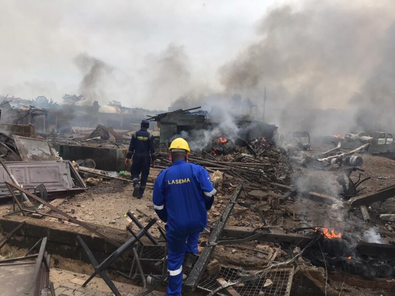 Two killed, three injured in Lagos gas explosion