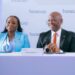 President/GCEO, Dr Owen D. Omogiafo, OON with Chairman, Tony O. Elumelu, CFR at the 18th Annual General Meeting of Transnational Corporation(TRANSCORP) Plc held at Transcorp Hilton Abuja on May 27, 2024.