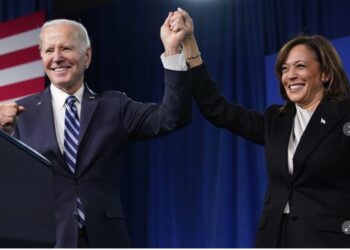 JUST IN: After quitting race, Biden endorses Harris as presidential nominee