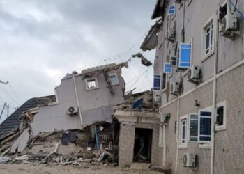 BREAKING: Many trapped as building collapses in Abuja