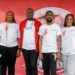 Segment Executive, Children and Youth banking, United Bank for Africa (UBA)Plc, Ozioma Obi; Head, Retail Products and Sales, UBA, Prince Ayewoh; Head, Segment / Channel Marketing, UBA Plc, Femi Osobajo and Segment Executive, Retail, Chinyere Obi, UBA Plc, at the official Launch of UBA Legacy Promo, held in Lagos on Saturday, designed to reward customers in commemoration of the banks 75th anniversary