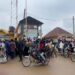 JUST IN: Commotion as angry MTN subscribers besiege firm's offices over barred lines