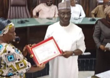 JUST IN: Edo governor-elect, Okpebholo, deputy, get certificates of return