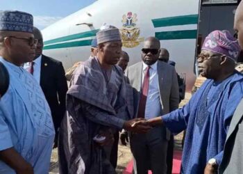 JUST IN: Tinubu arrives Maiduguri, to visit IDP Camps