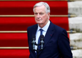 JUST IN: French prime minister Michel Barnier removed