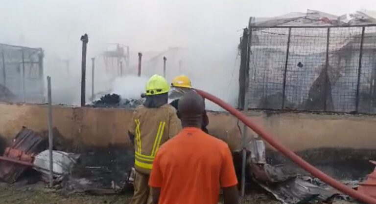 Fire guts popular Abuja estate market